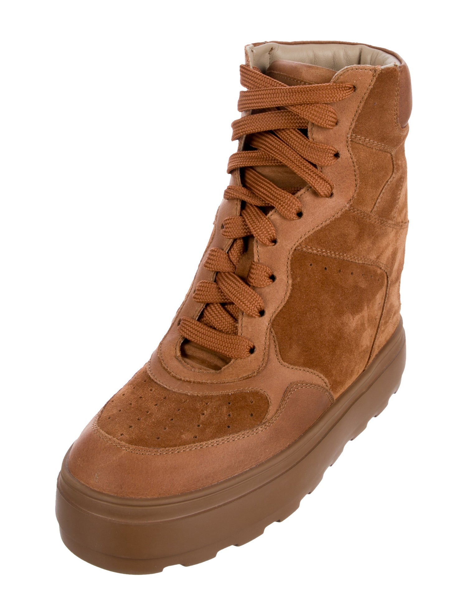 Casadei Suede Combat Boots