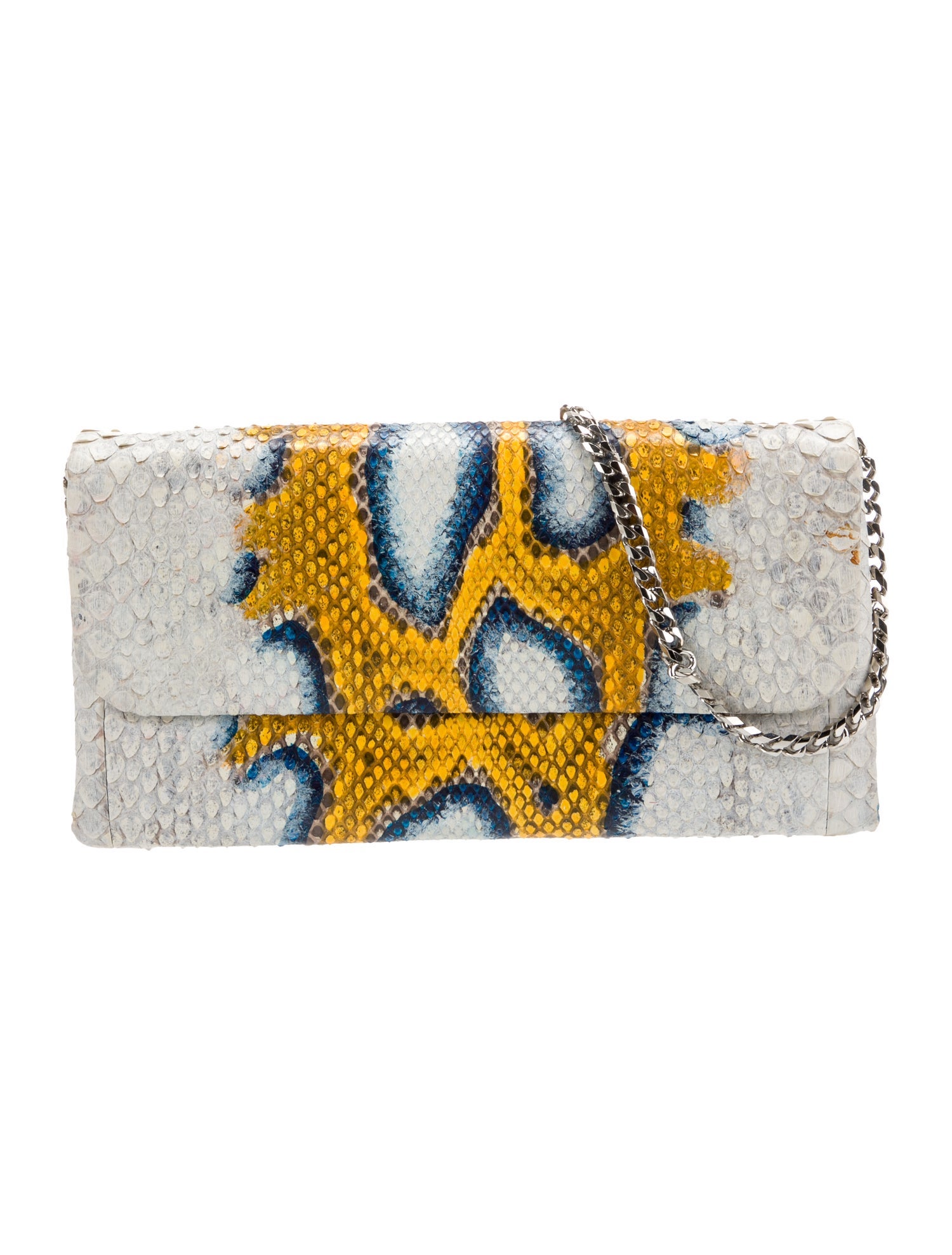 Casadei Snakeskin Shoulder Bag