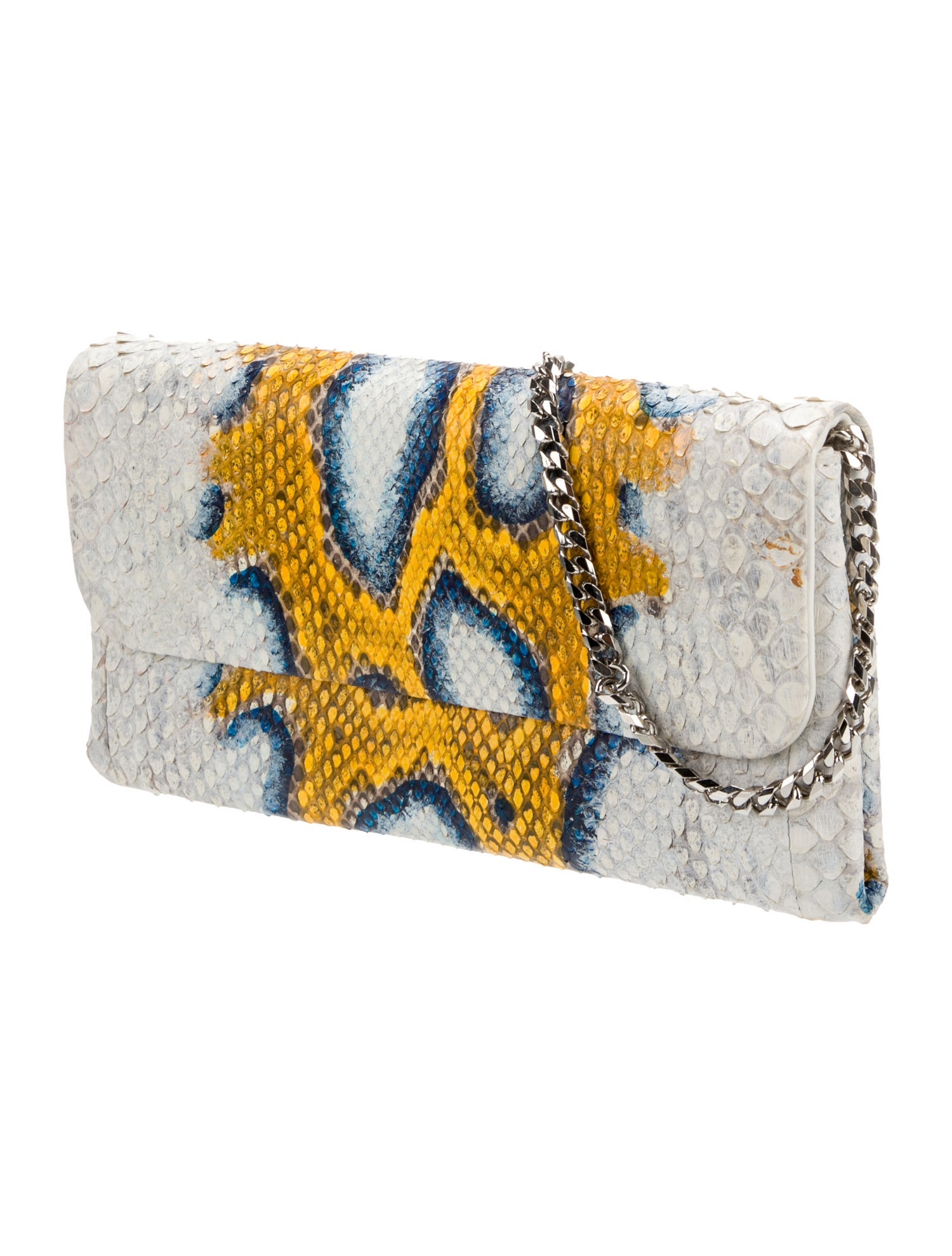 Casadei Snakeskin Shoulder Bag