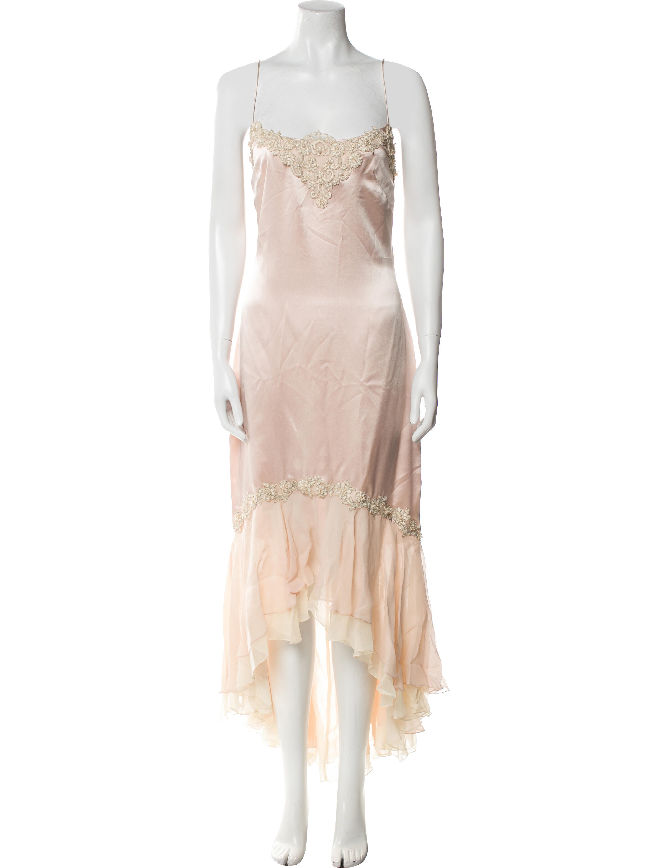 Casadei Silk Long Dress