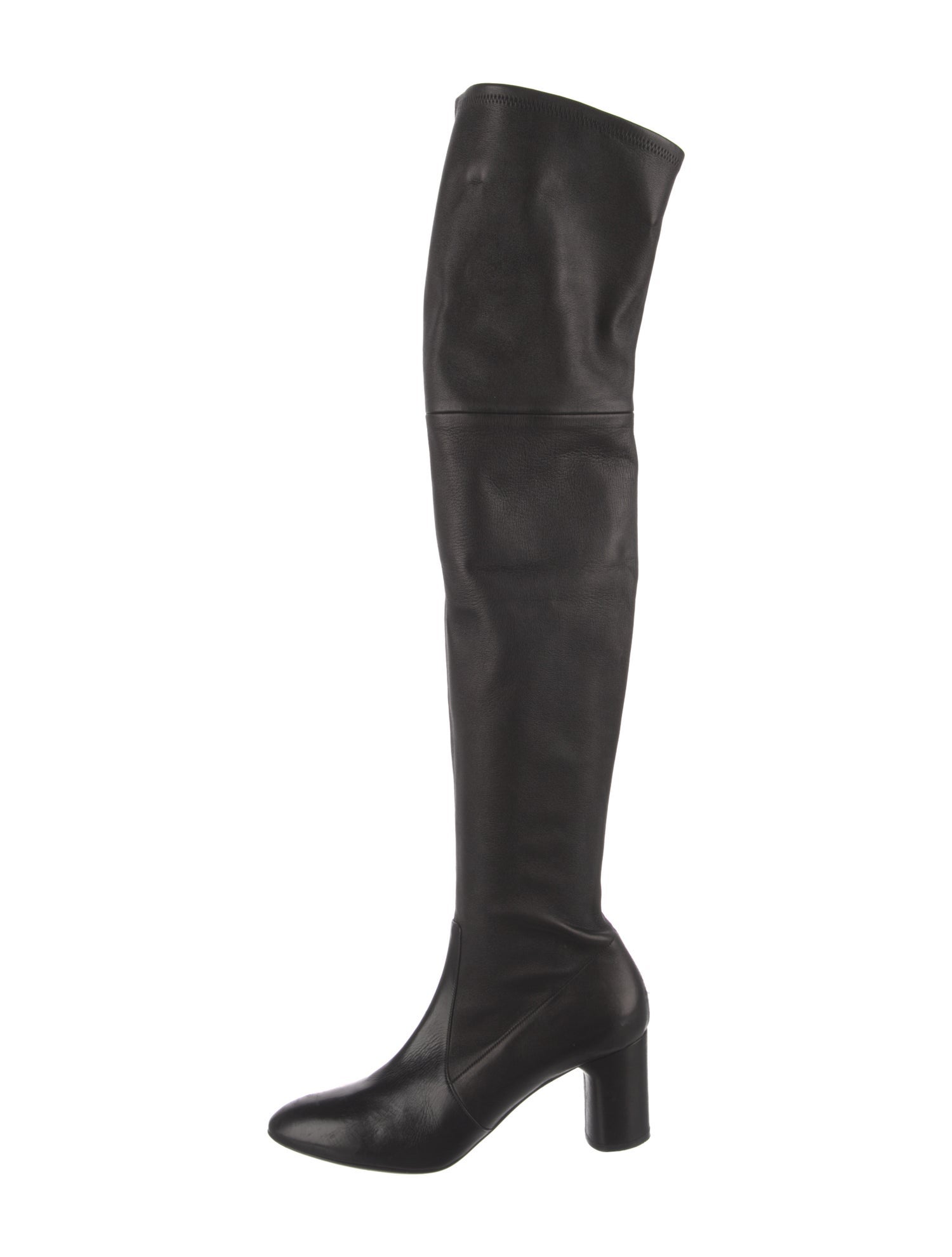 Casadei Leather Crystal Embellishments Boots