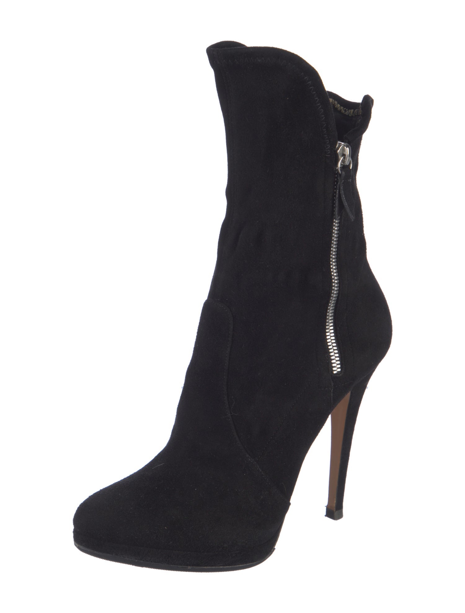 Casadei Suede Sock Boots