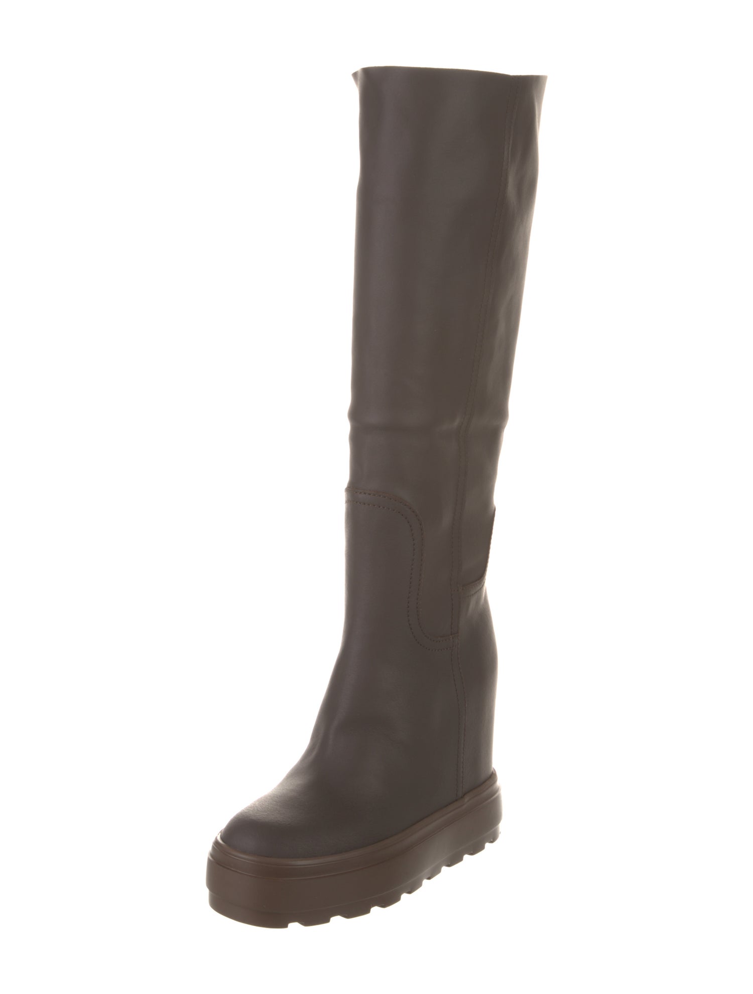 Casadei Leather Rain Boots