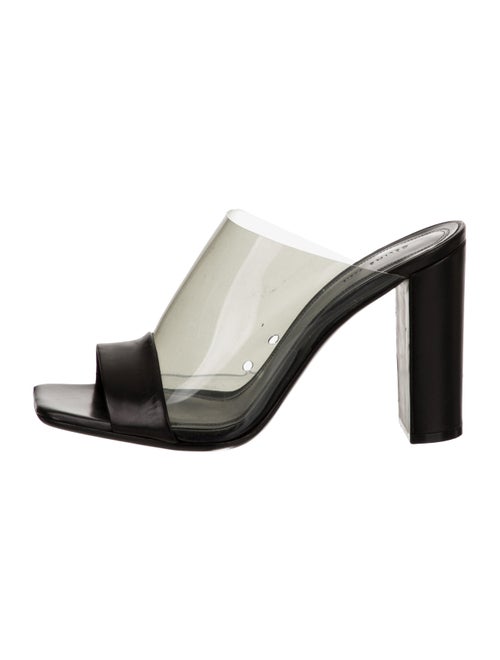 Celine PVC Slide Sandals Clear