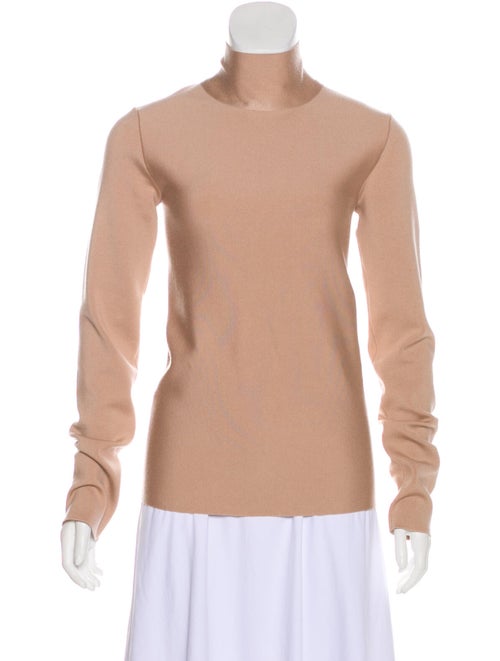 Celine Turtleneck Long Sleeve Top Pink