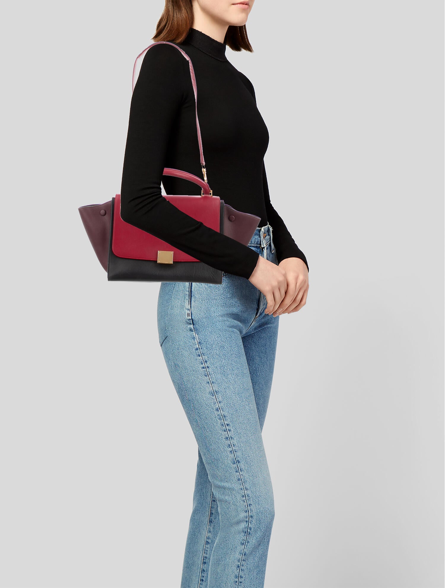 Celine Céline Small Trapeze Bag Handbags CEL120787 The RealReal