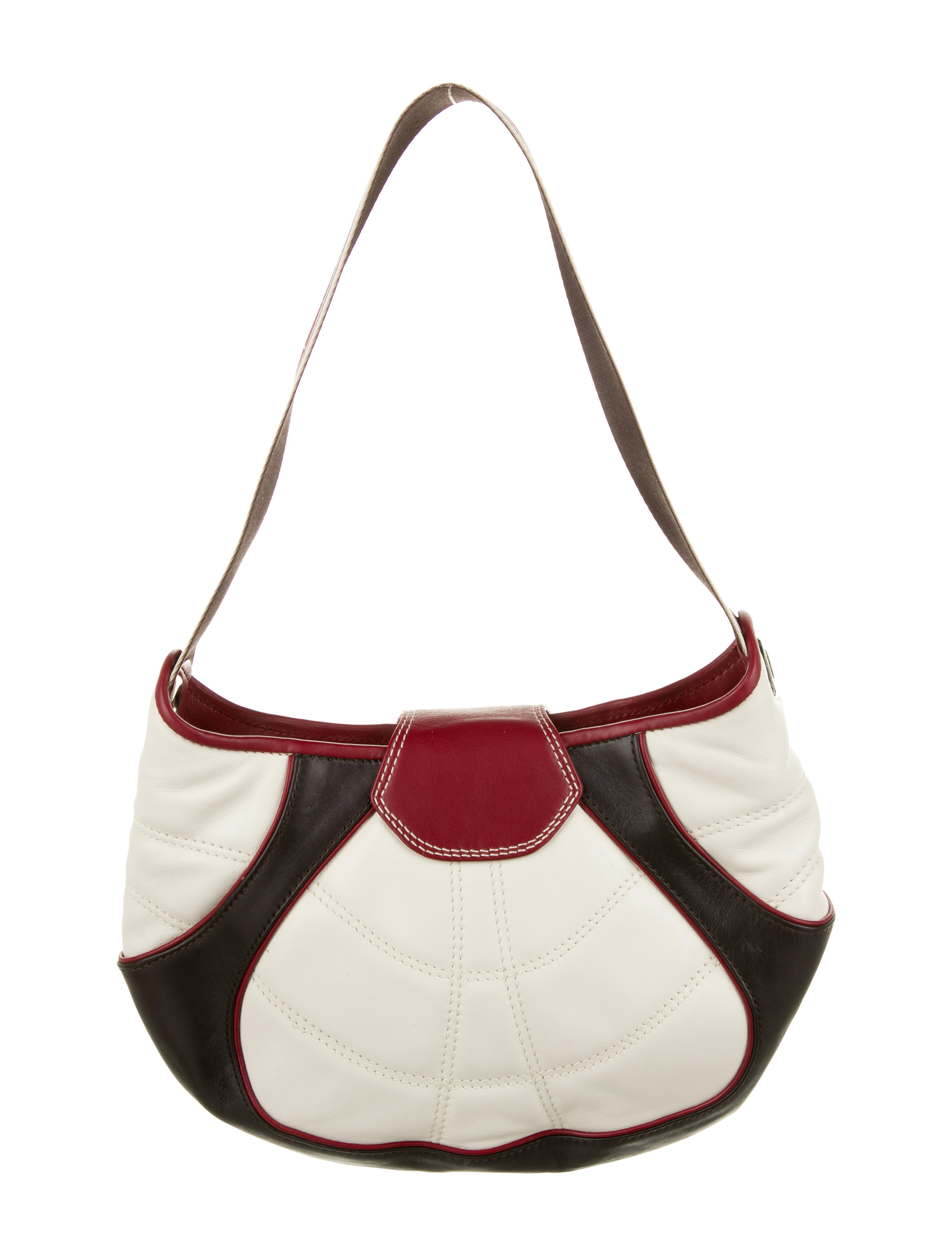 Celine 2002 Fifa World Cup Hobo - White Mini Bags, Handbags