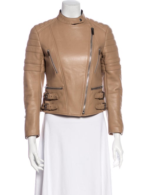 Celine Leather Biker Jacket