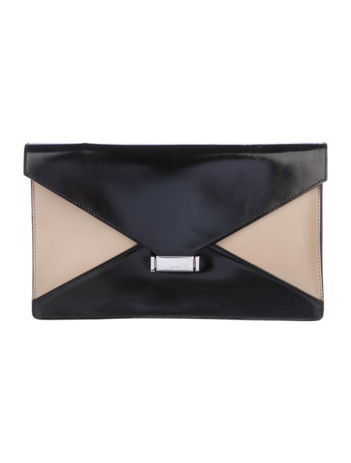 Celine Diamond Clutch Black