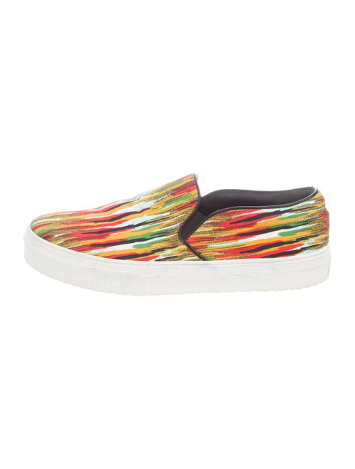 Celine Printed Sneakers Red