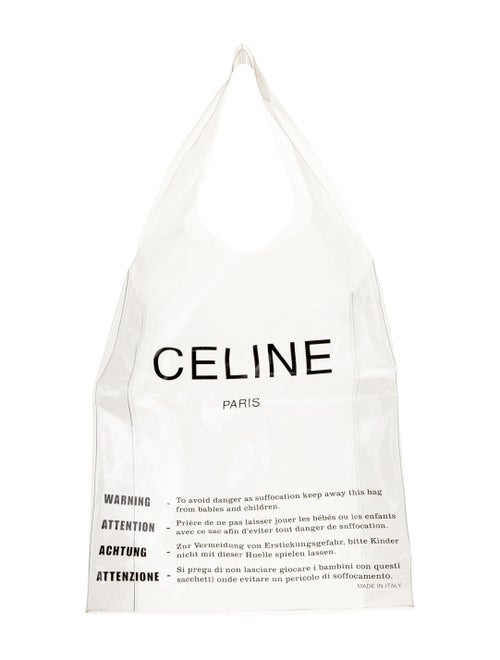 Celine 2018 PVC Tote Clear
