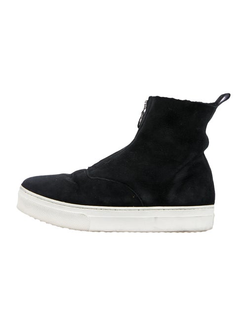 Celine Suede Sneakers Black