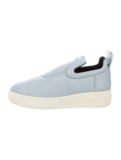 Celine Leather Sneakers Blue
