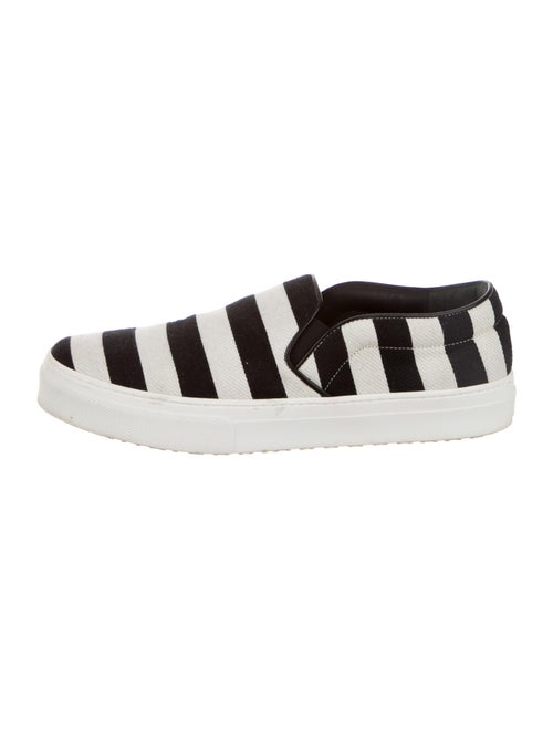 Celine Striped Sneakers Black