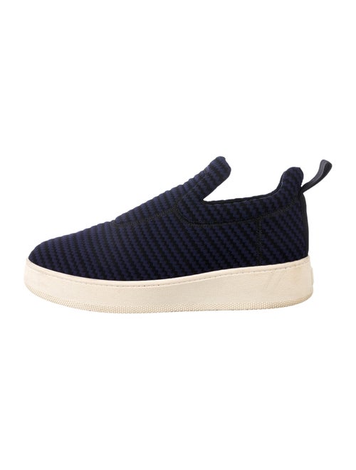 Celine Striped Sneakers Blue