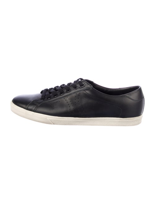 Celine Leather Sneakers Black