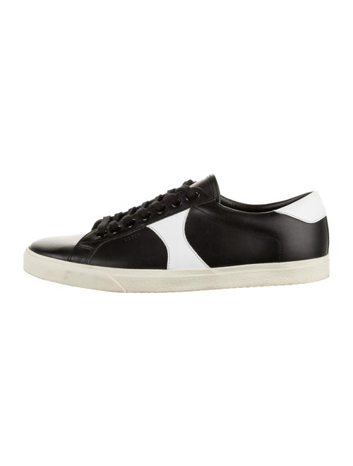 Celine Leather Sneakers Black