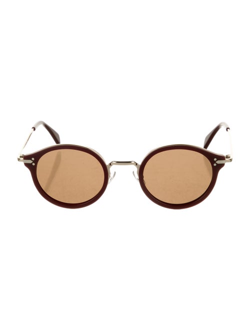 Celine Round Tinted Sunglasses