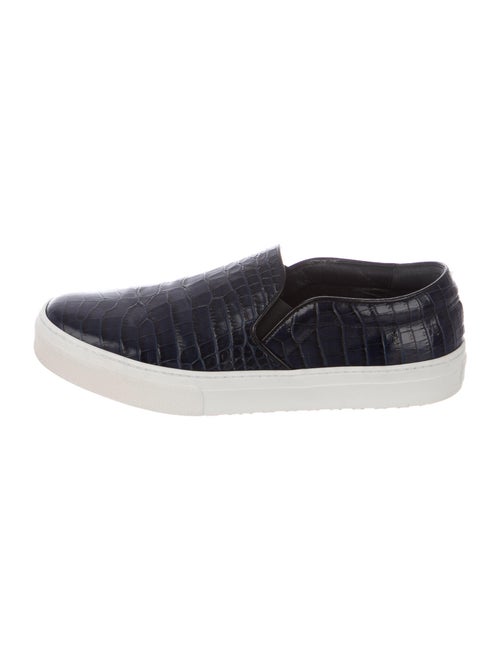Celine Embossed Sneakers Blue