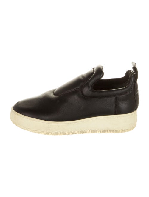 Celine Leather Sneakers Black