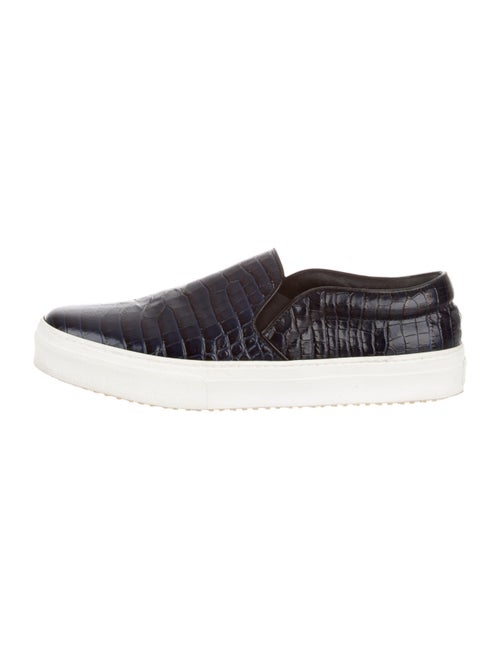 Celine Embossed Sneakers Blue