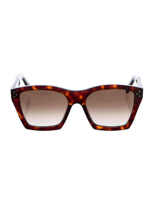 Celine Square Tinted Sunglasses