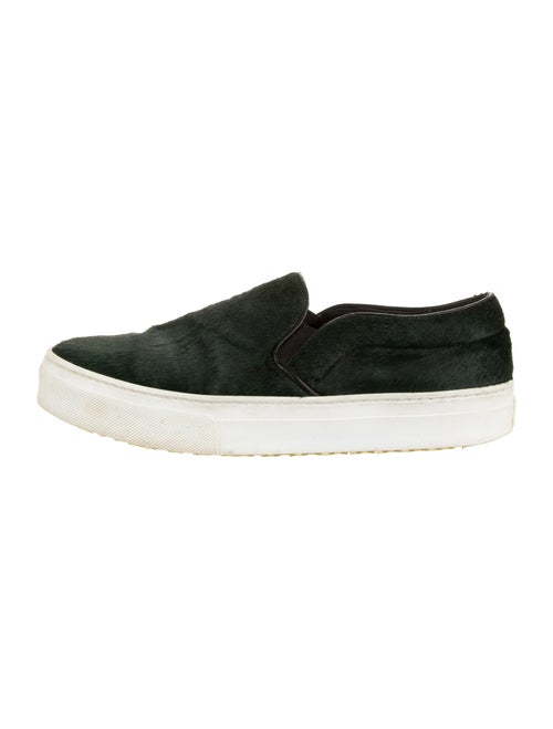 Celine Ponyhair Sneakers Green