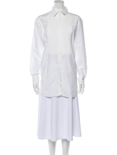 Celine Long Sleeve Tunic White