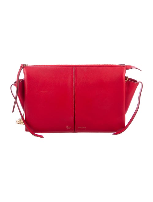 Celine Trifold Crossbody Bag gold