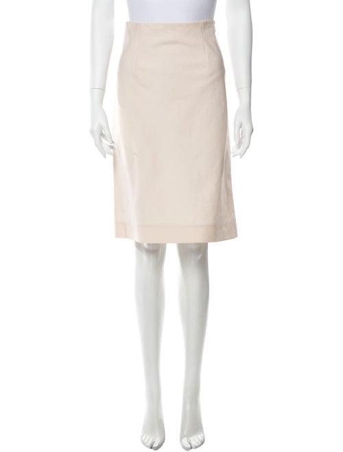 Celine Wool Knee-Length Skirt Wool
