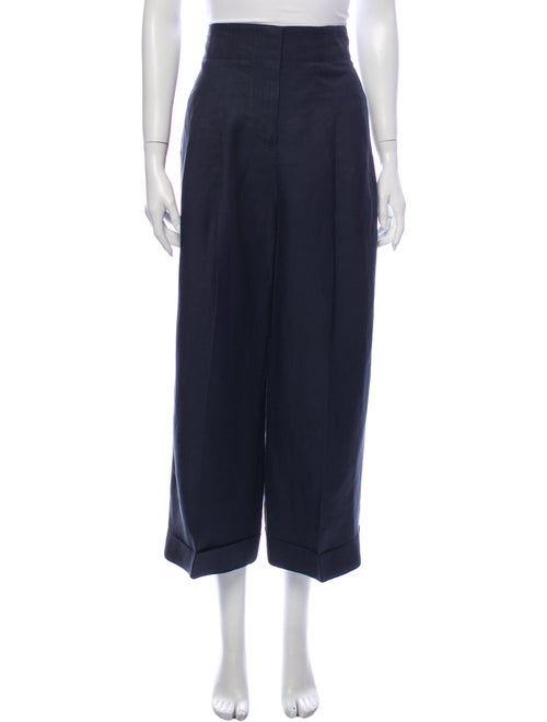 Celine Wide Leg Pants Blue