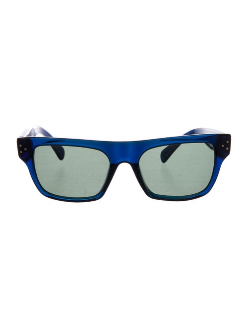 Celine Wayfarer Tinted Sunglasses Navy