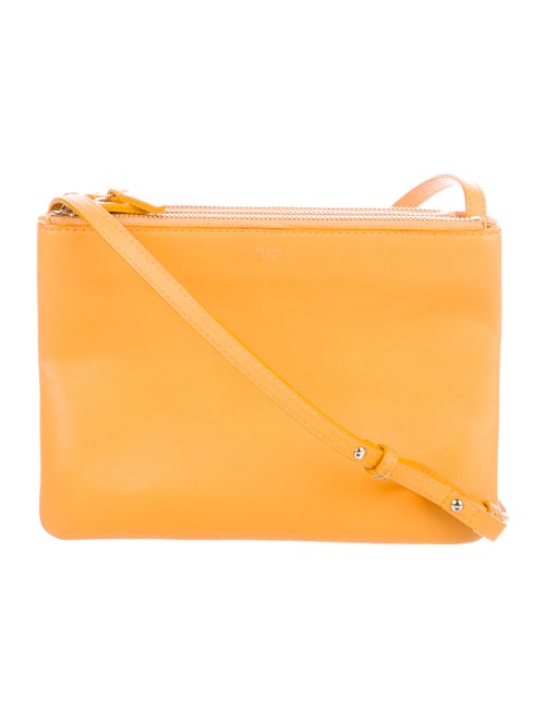 Celine Small Trio Crossbody Bag gold