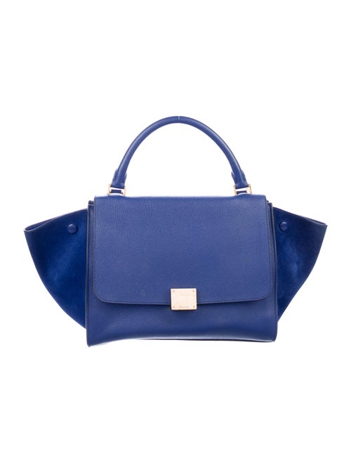 Celine Small Trapeze Bag Indigo
