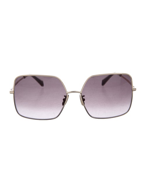 Celine Square Gradient Sunglasses Gold