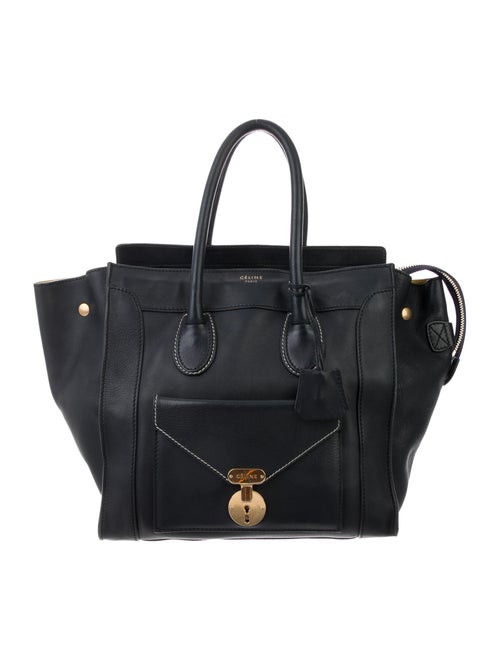 Celine Mini Envelope Luggage Tote blue