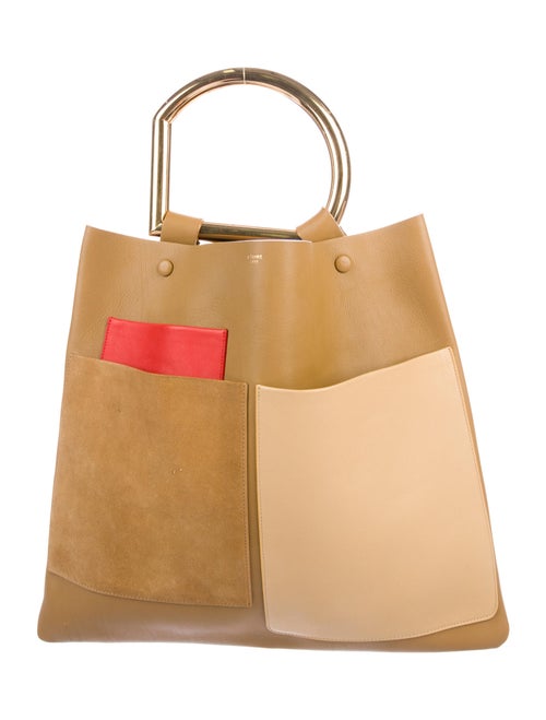 Celine Geometrical Sac Bag gold