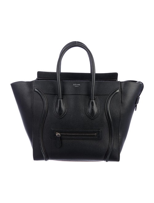 Celine Mini Luggage Tote Black