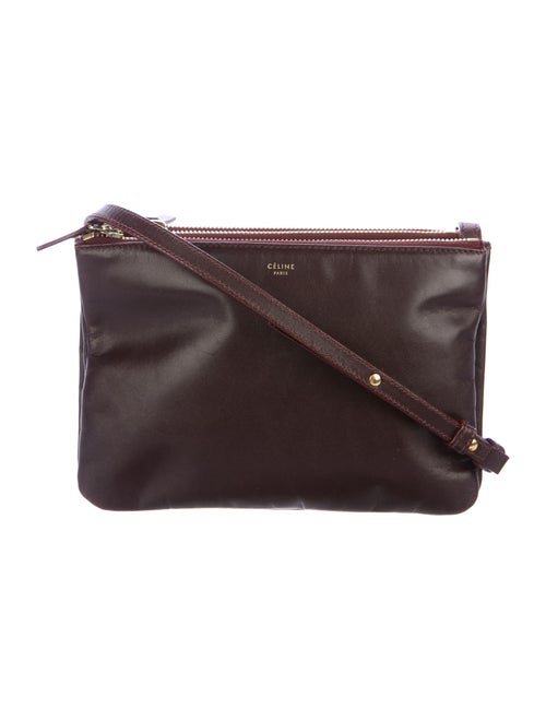 Celine Small Trio Crossbody Bag gold