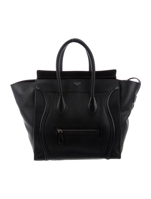 Celine Mini Luggage Tote Black