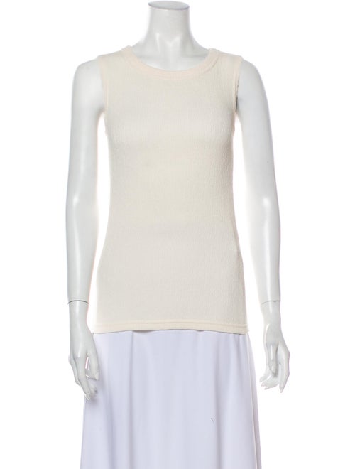 Celine Silk Scoop Neck Top