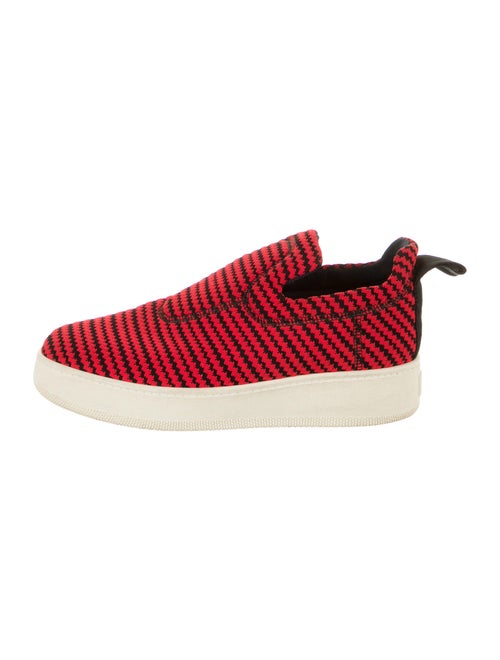 Celine Printed Sneakers Red