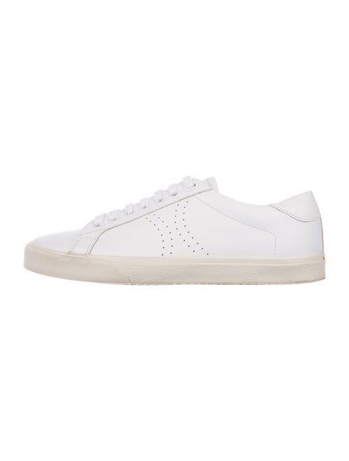 Celine Leather Sneakers White