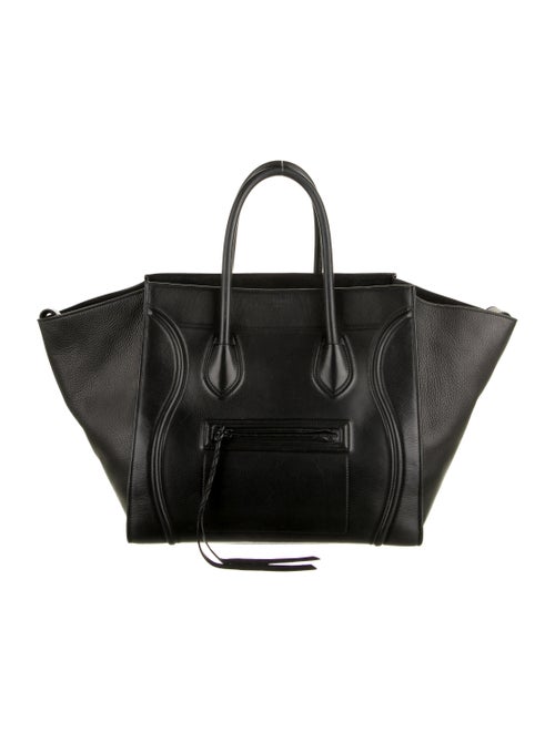 Celine Celine Medium Luggage Phantom Tote Black