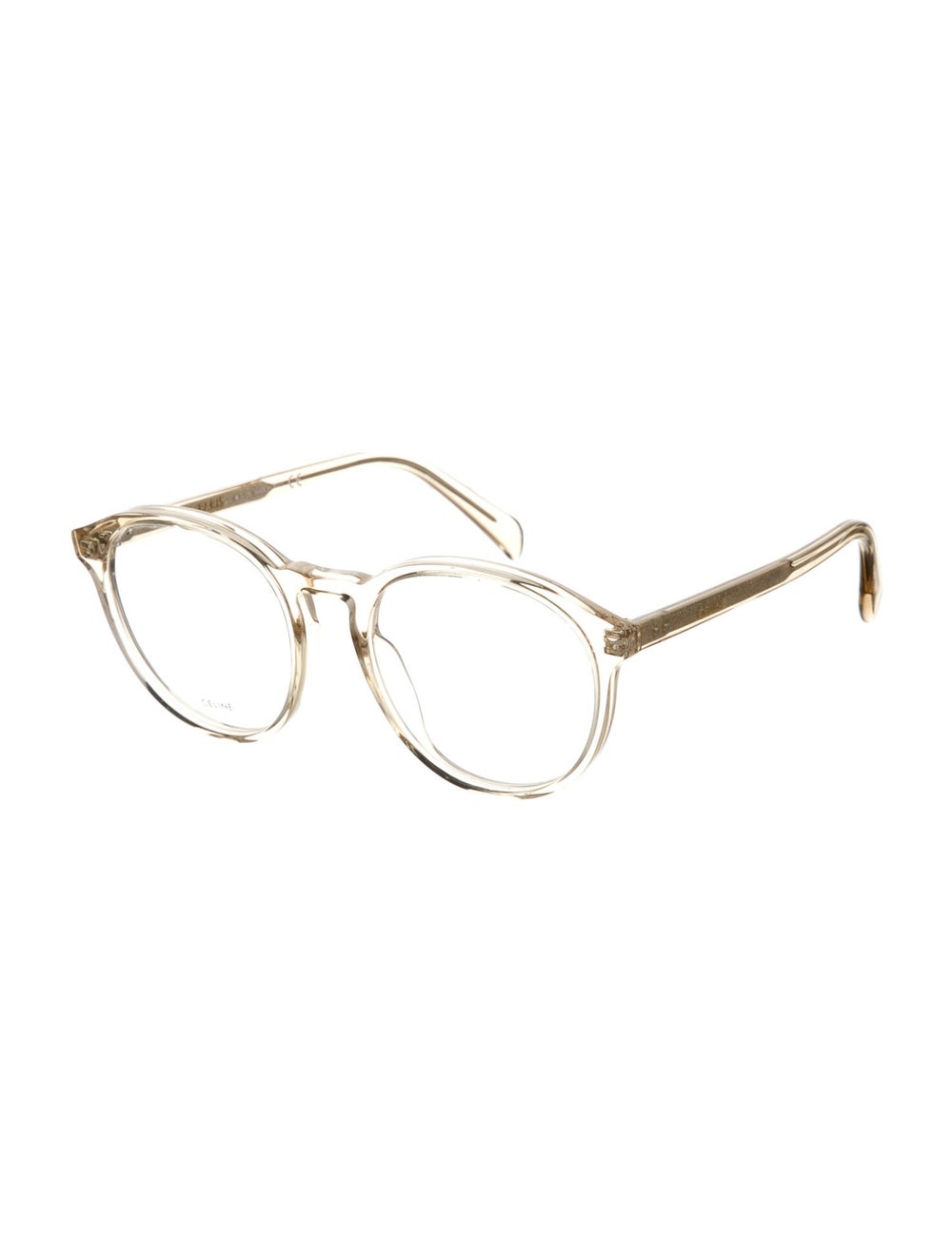 Mainstreet Eyeglasses Eyeglass Frames Crystal Clear Round 46 18 140 Lot 328 NOS