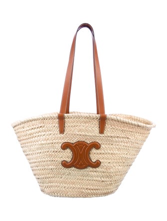 Celine Medium Triomphe Classic Panier Basket Bag