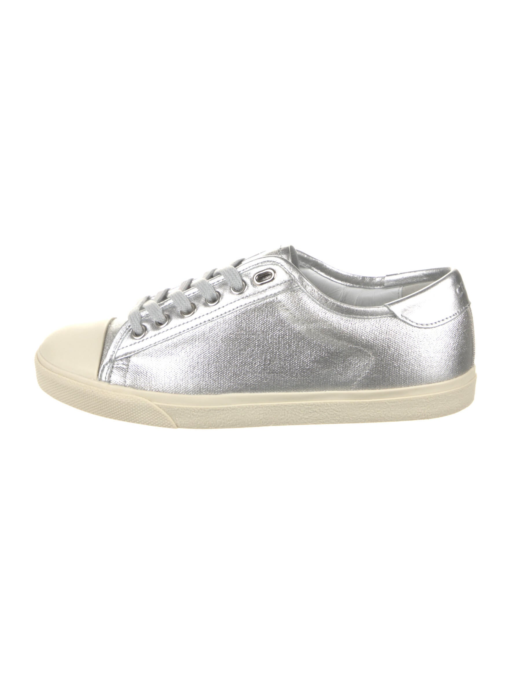 celine silver sneakers
