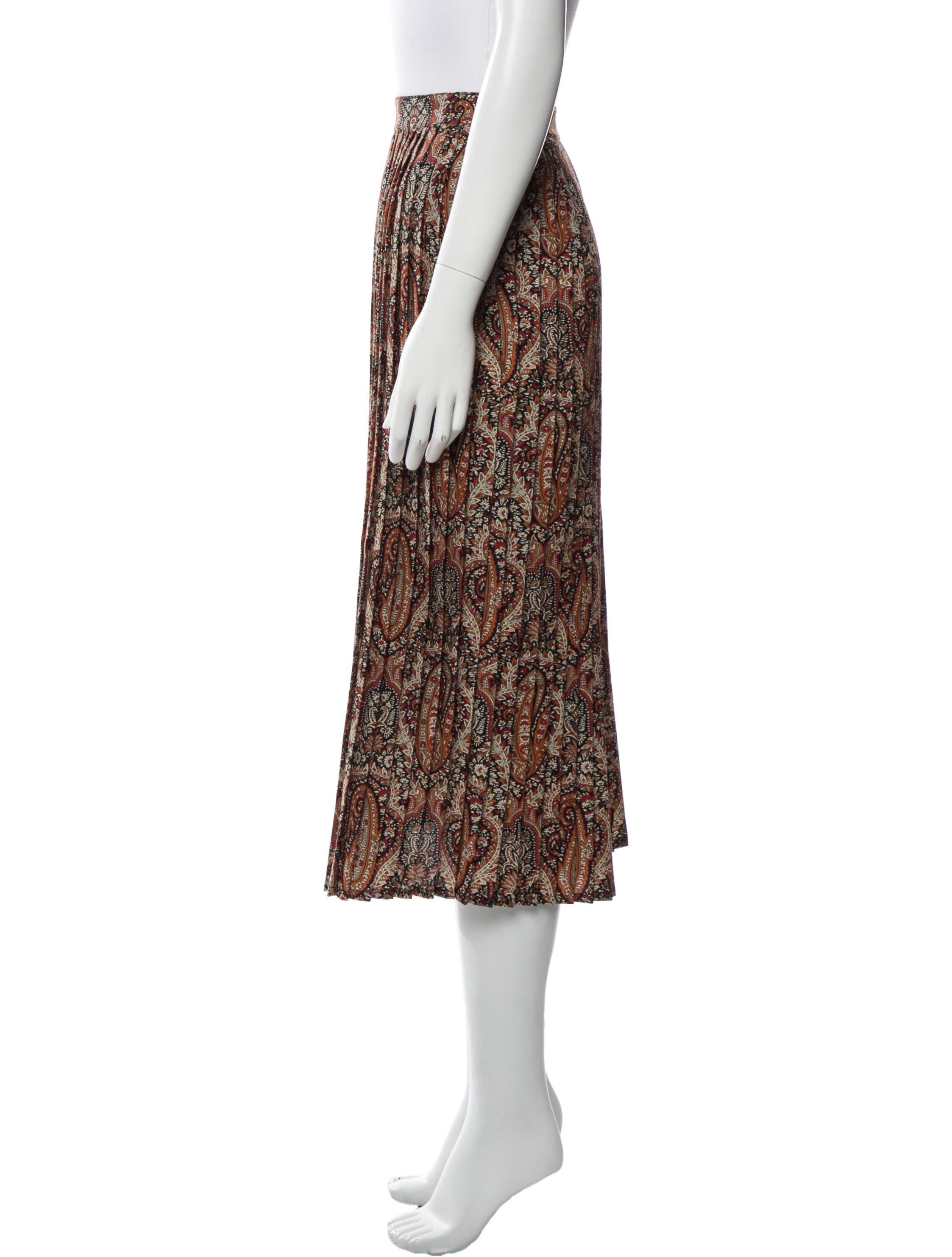 Celine Wool Midi Length Skirt w/ Tags