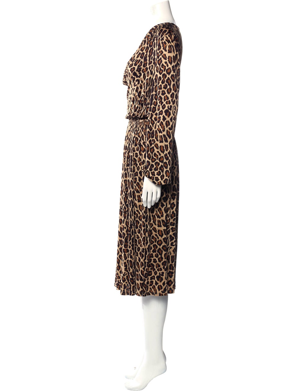 Celine Animal Print Long Dress - image 2
