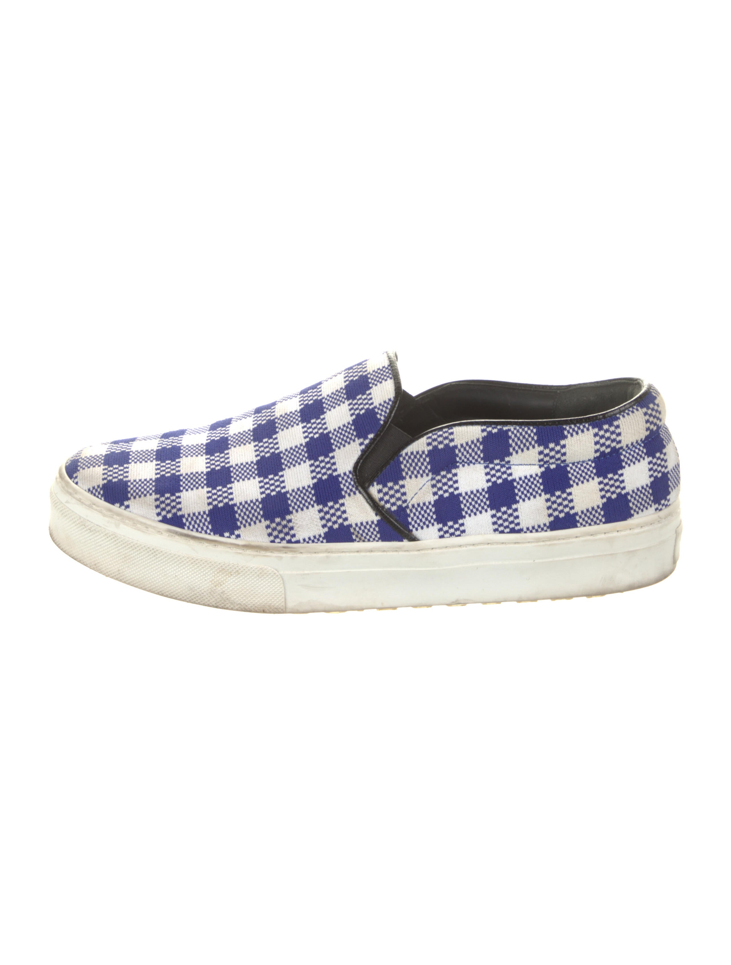 celine plaid sneakers